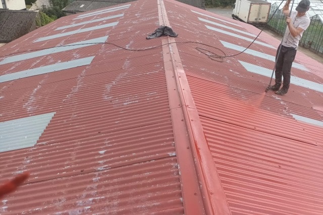Commercial Spray Painting Cork, Roof and Cladding spray Painting